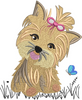 Dog Embroidery Design