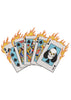 Play Card Burn Embroidery Design