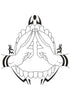 Gymnastic Hands Embroidery Design
