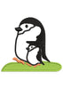 Penguin with Baby Embroidery Design