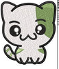 Cat Embroidery Design