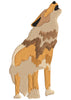 Wolf Alpha Embroidery Design