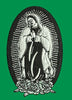 Lady With Flowers Embroidery Design