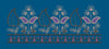 Paisley and Blossom Stalk Border Embroidery Design