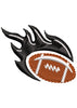 Football Fast Embroidery Design