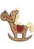 Rocking Horse Embroidery Design
