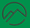 Mountain Icon Circular Embroidery Design