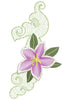 Lilly Embroidery Design