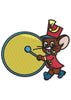 Mouse Band Embroidery Design