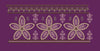 Trillium Lace Border Band Embroidery Design