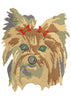 Puppy Head Embroidery Design