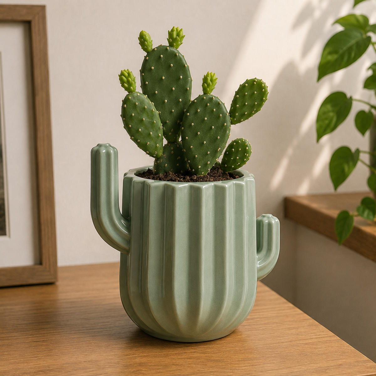 Cactus Decorative Model Print STL File
