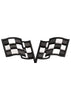 Flags Race Embroidery Design