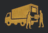 Cargo Delivery Embroidery Design