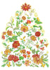 Flower Banch Embroidery Design