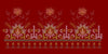 Tiered Lotus and Marigold Border Embroidery Design