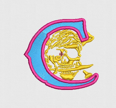 Pirates Embroidery Design