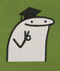Grad Cap Okay Success Gesture Embroidery Design