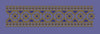 Floral Jacquard Border Purple Background Embroidery Design