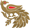 Peacock Embroidery Design