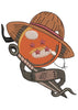 Hat Earth Embroidery Design