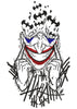 Joker Embroidery Design