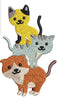 Cats Embroidery Design
