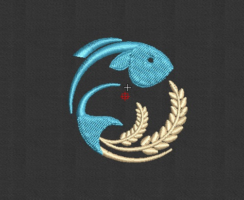 Wheat Embroidery Design