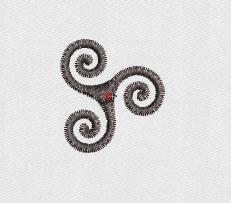 Tyre Embroidery Design