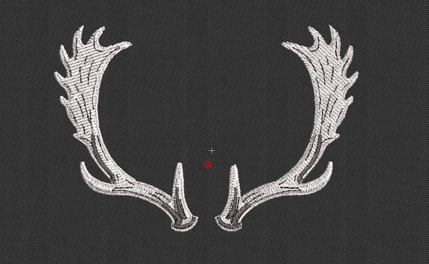 Deer Embroidery Design
