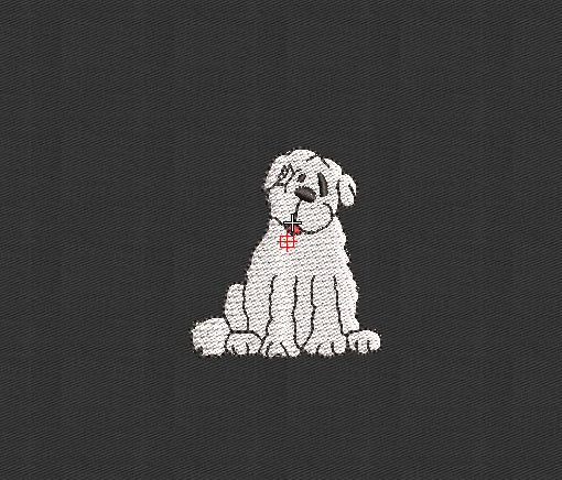 Dog Embroidery Design