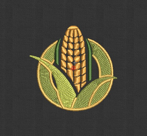 Wheat Embroidery Design