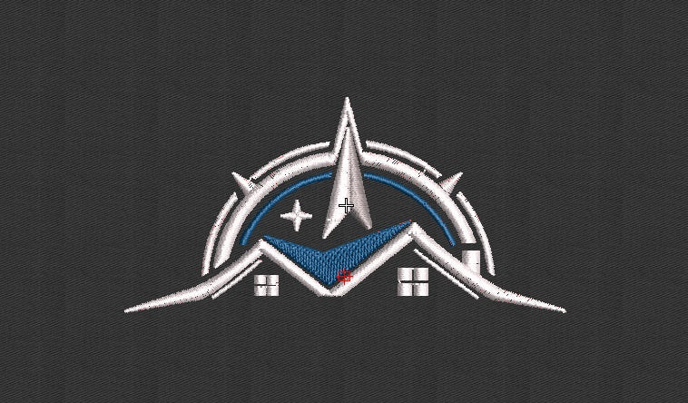 Mountain Embroidery Design