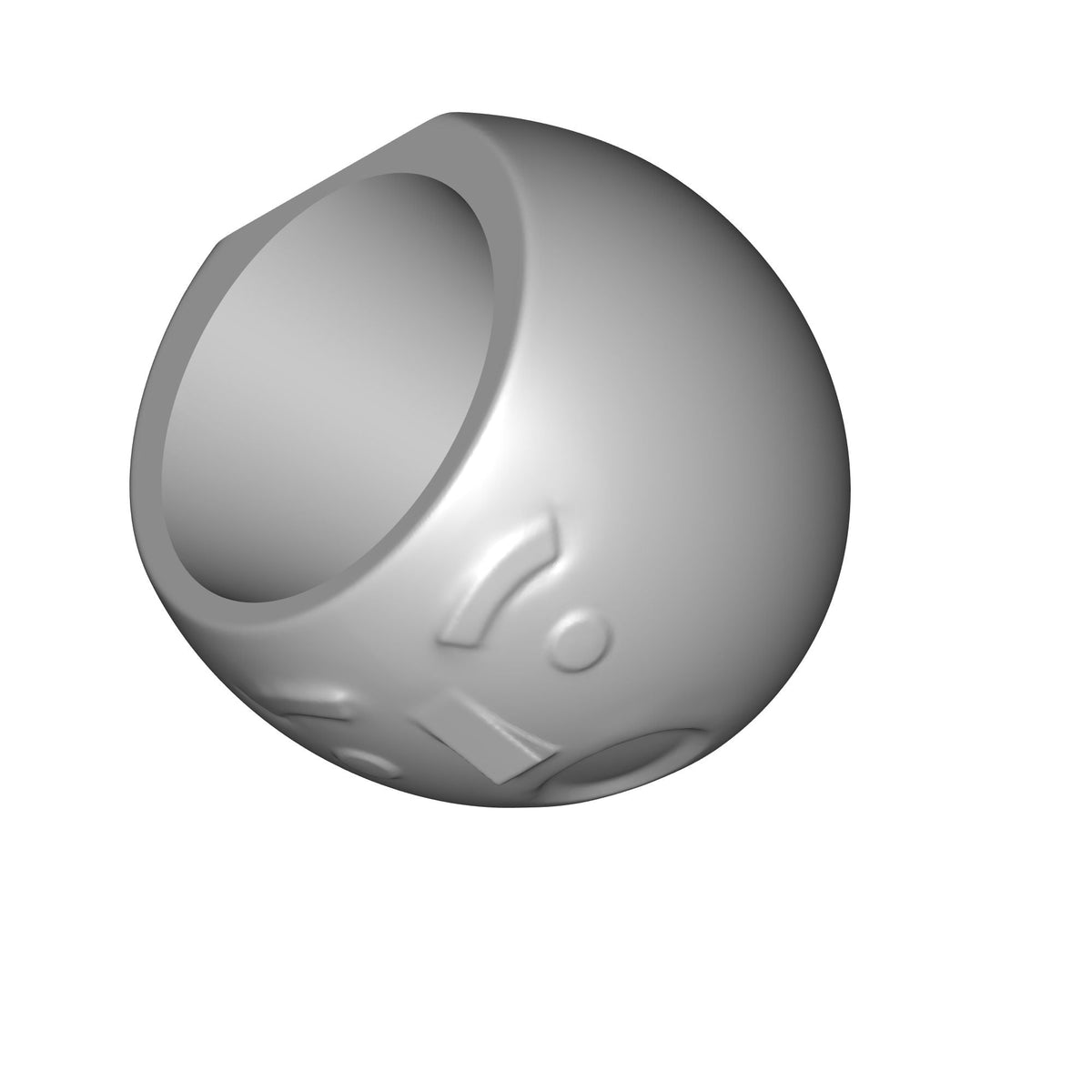 3D Emoji Print STL File