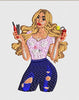 Girl Embroidery Design