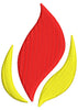 Flame Embroidery Design