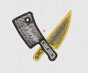 Knife Embroidery Design