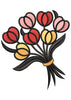 Guldasta Embroidery Design