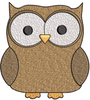 Owl Embroidery Design