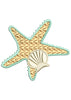 Starfish Embroidery Design