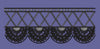 Lattice Top Laurel Scallop Border Embroidery Design