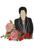 Groom Man Embroidery Design