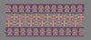 Symmetrical Floral Rosette Border Embroidery Design