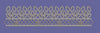 Floral Lattice and Scalloped Loop Border Embroidery Design