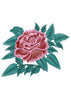 Rose Leaves Embroidery Design