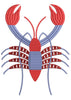 Ocean Crab Embroidery Design