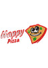 Happy Pizza Embroidery Design