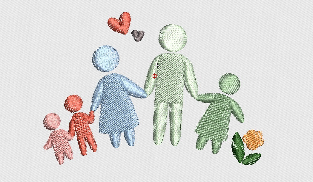 Drawing Embroidery Design