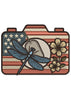 Soldier Camera Embroidery Design