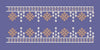 Floral Jhumka Border Embroidery Design